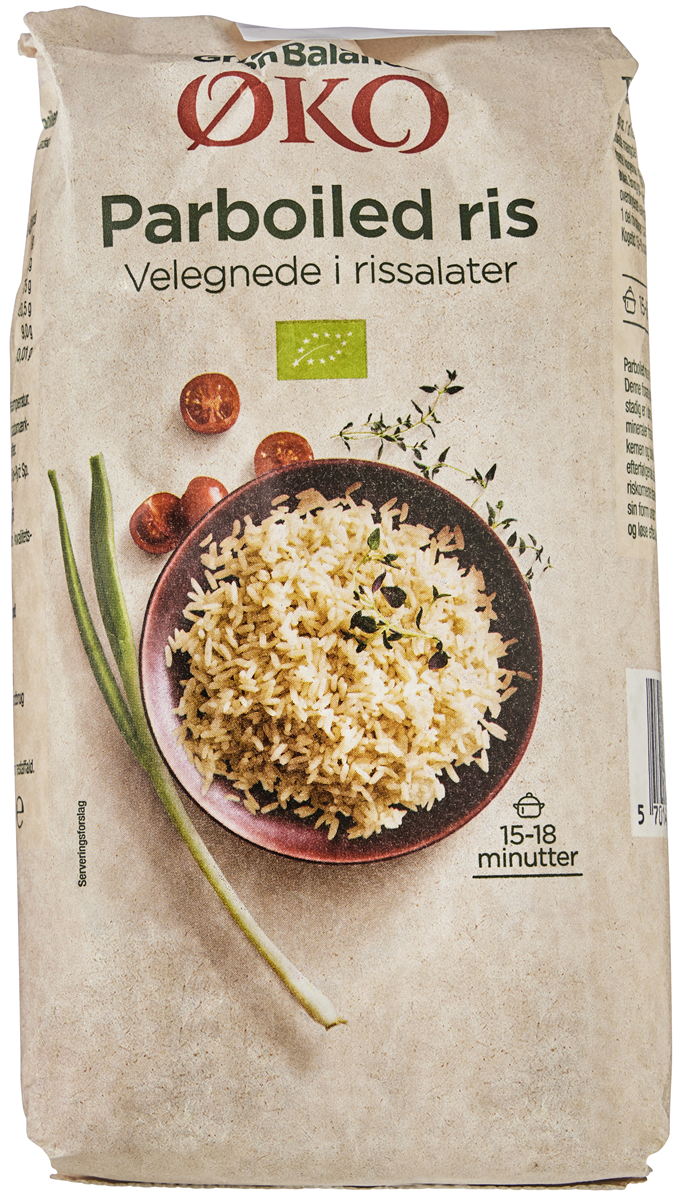Gb Parboiled Ris Økologisk