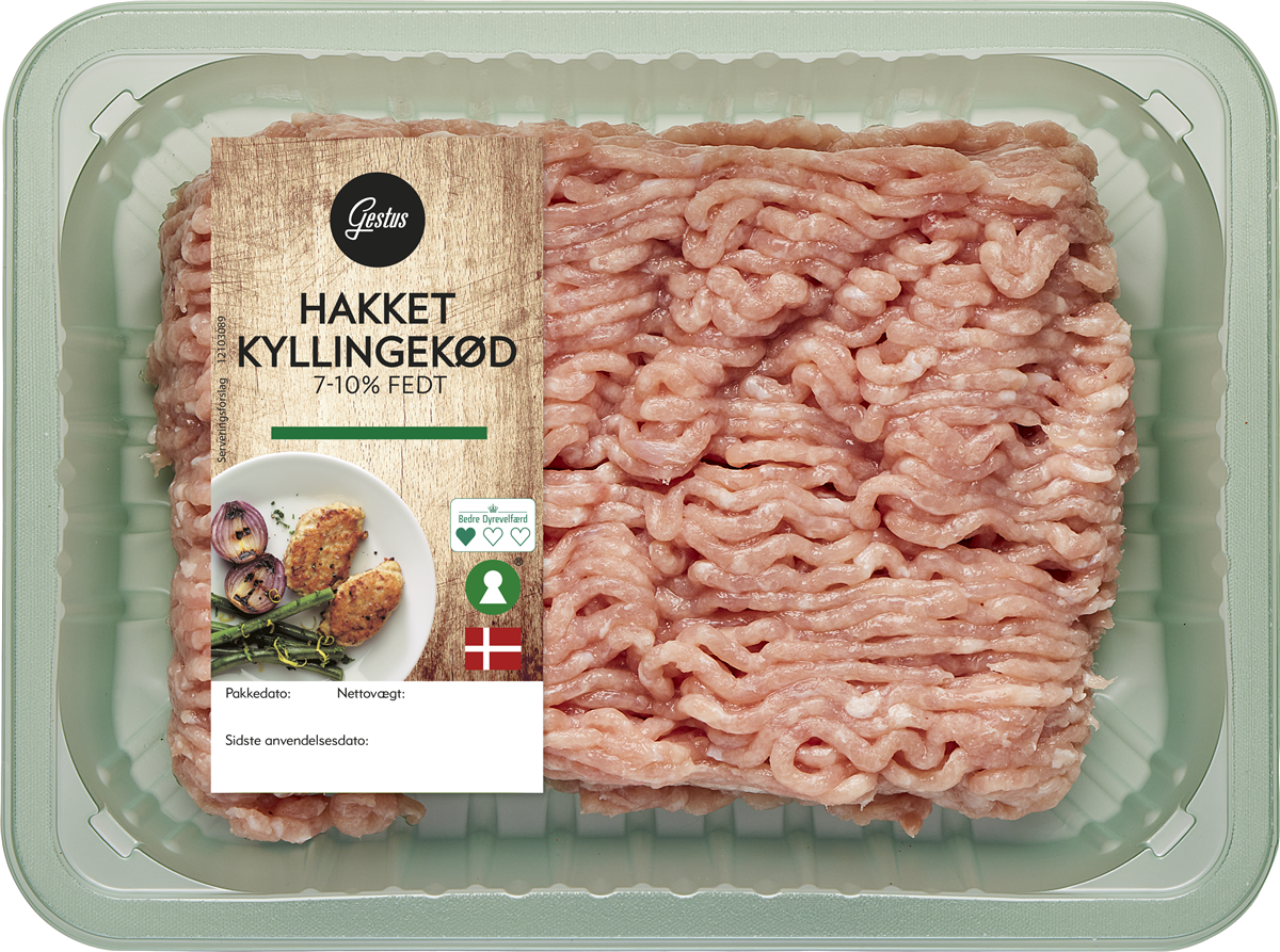 Gestus Hakket Kylling 7-10%