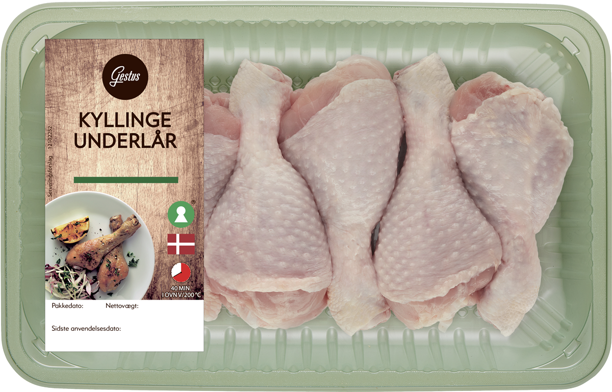 Kyllingeunderlår Gestus 1000 g