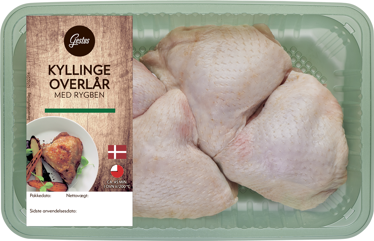 Kyllingeoverlår Gestus 1000 g