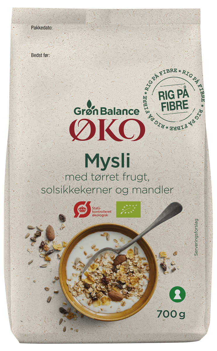 GB Mysli Mandler/Frugt Øko