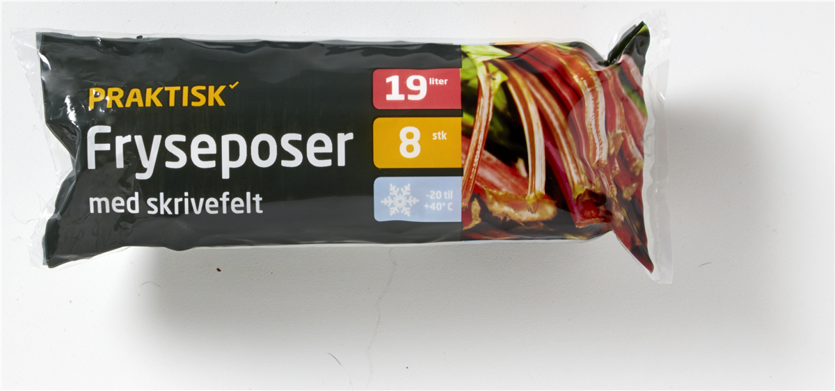 Praktisk fryseposer 19 l