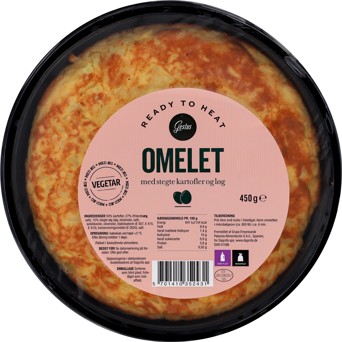 Kartoffelomelet Gestus 450 g