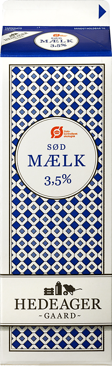 Hedeagergaard sødmælk 1000 ml