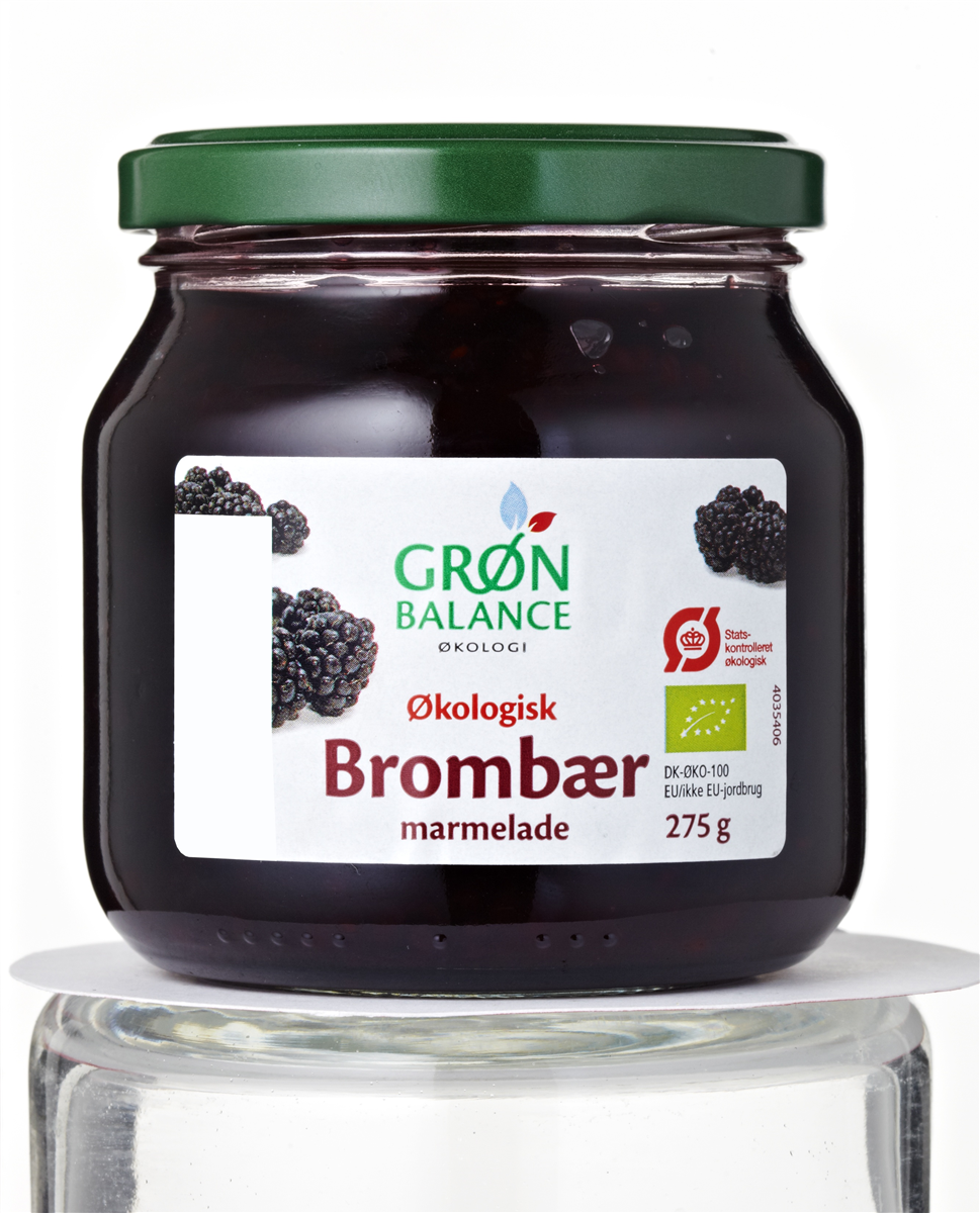 Øgo GB brombærmarmelade øko. 400 g