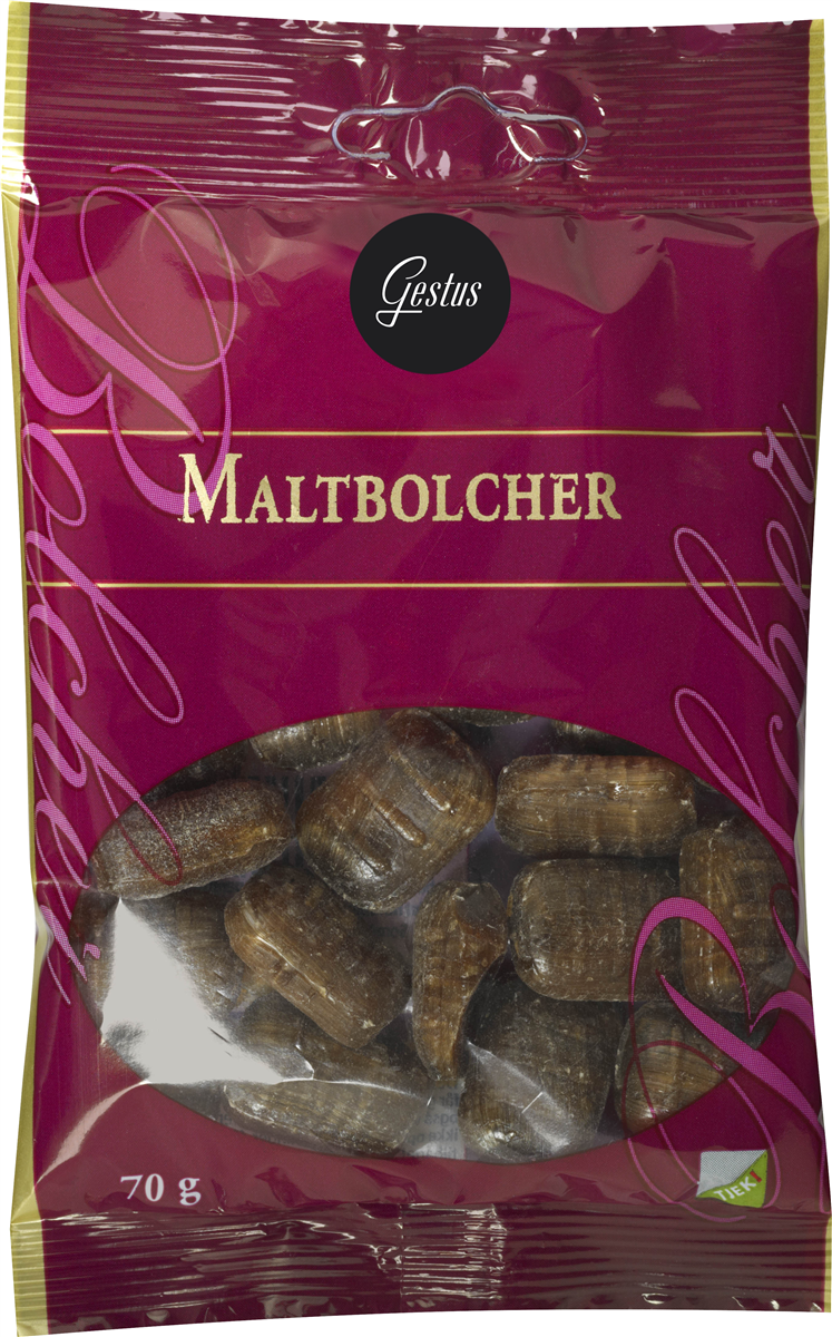 Gestus malt bolcher 70 g