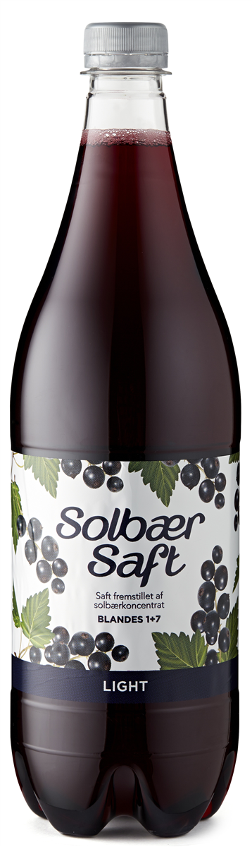 Fc solbærsaft light 1000 ml