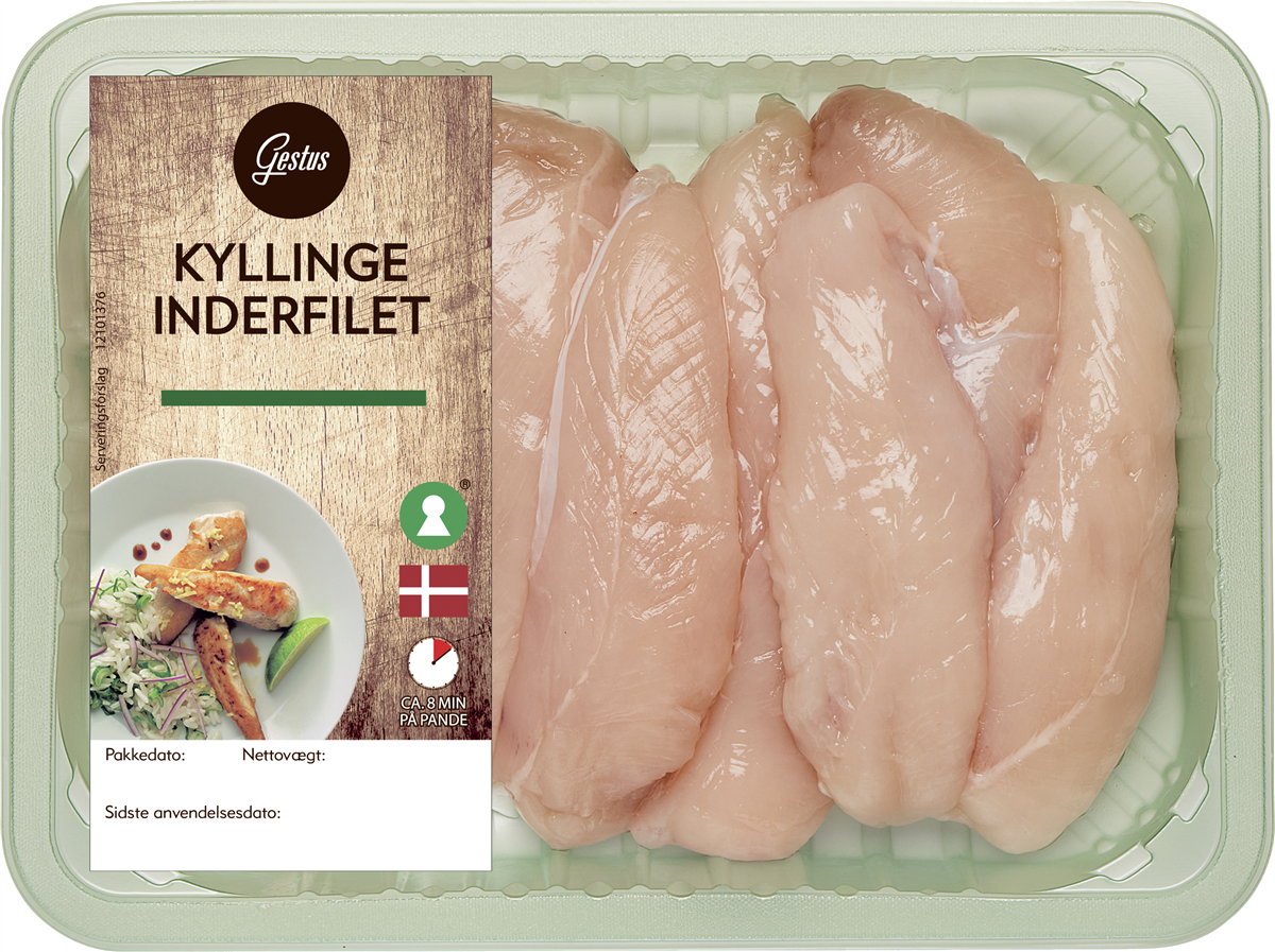 Kyllingeinderfilet Gestus 2000 g