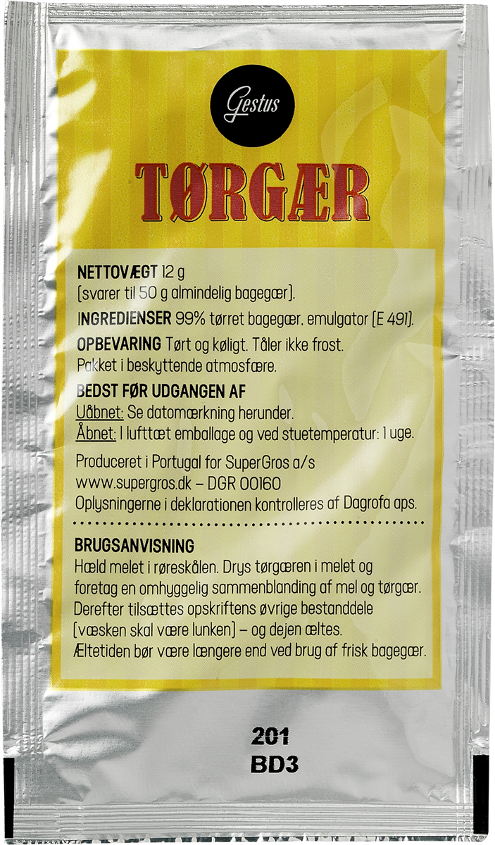 Gestus Tørgær 12 g