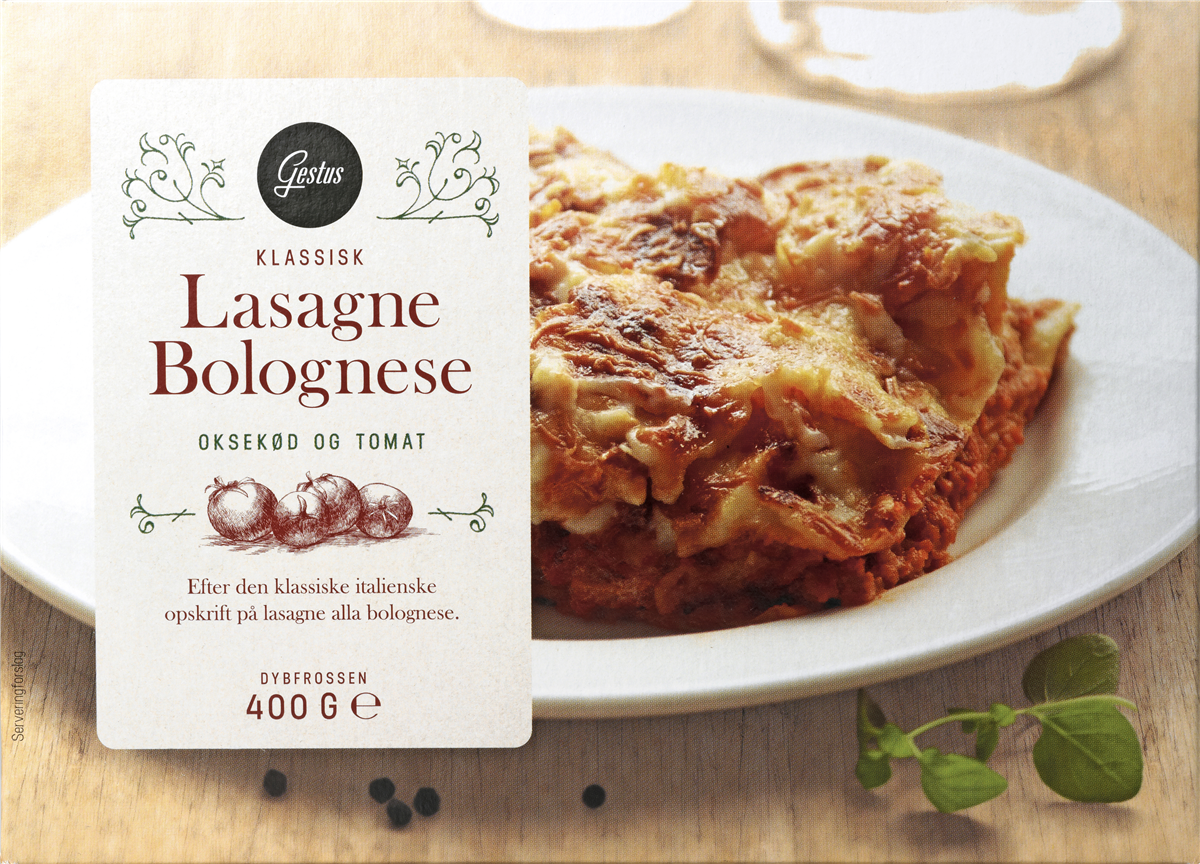 Gestus lasagne bolognese 400 g