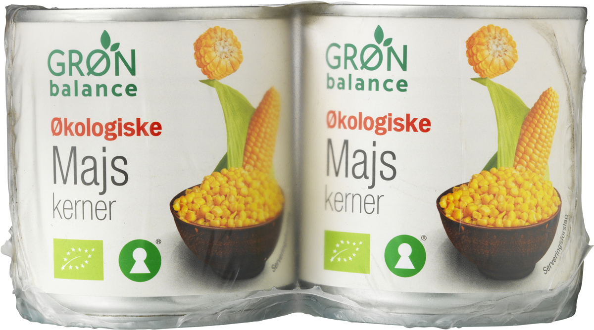 Øgo GB majskerner øko 2 x 150 300 g