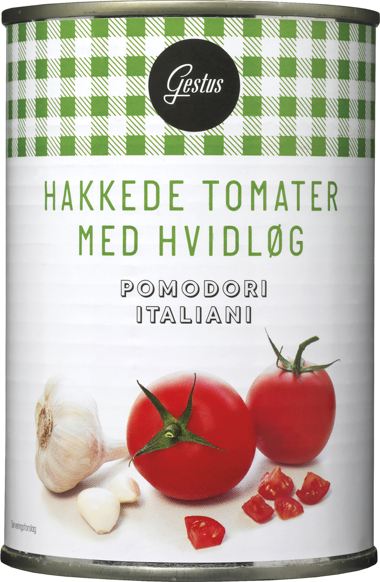 Gestus tomat m/hvidløg 400 g