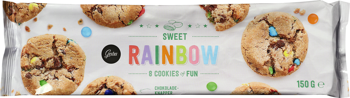 Gestus rainbow cookies 150 g