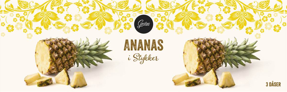 Gestus Ananas Stykker