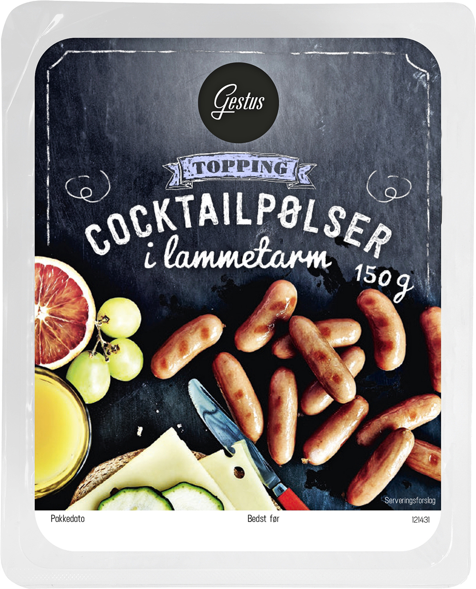 Gestus cocktailpølser 400 g