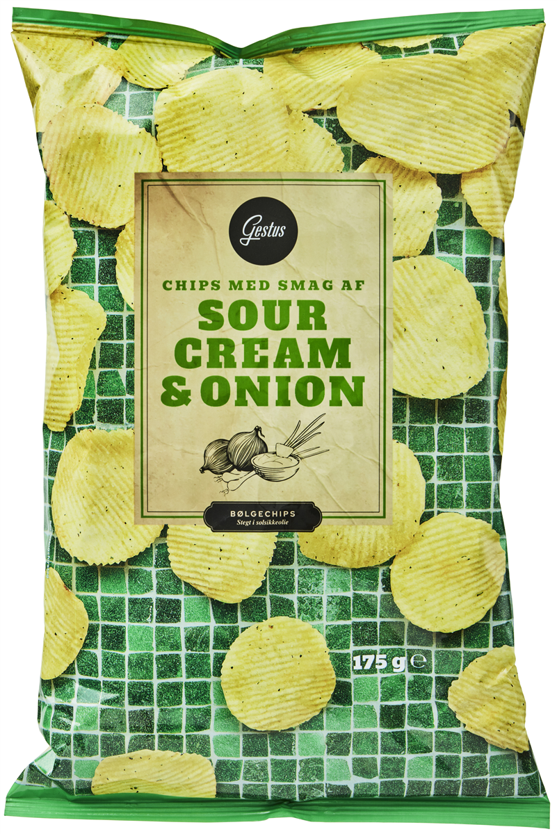 Gestus Chips Sourcream & Onion