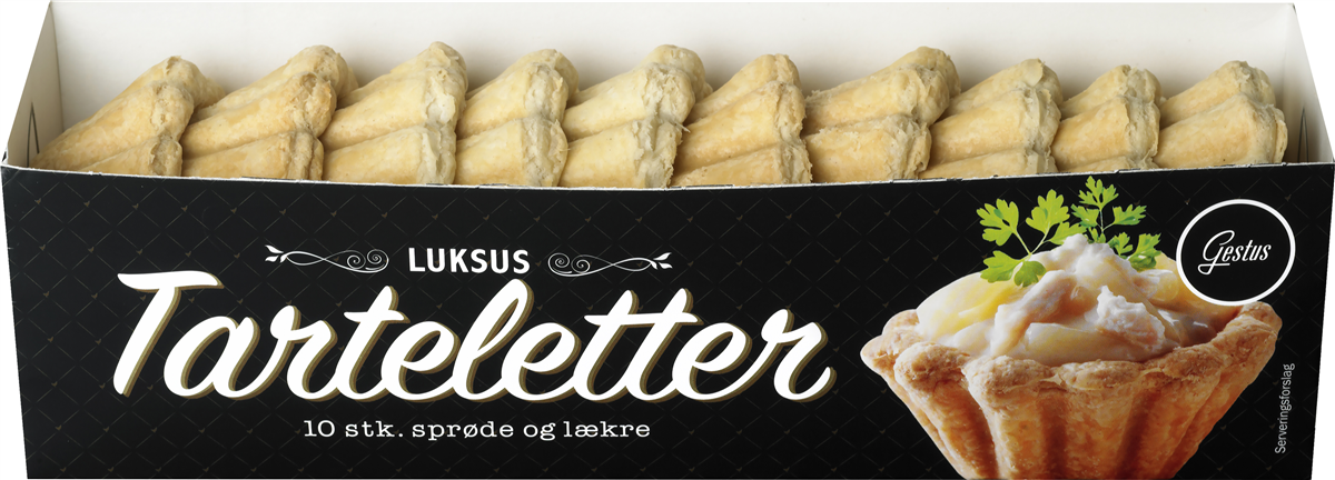 Gestus Luksus Tarteletter 225 g