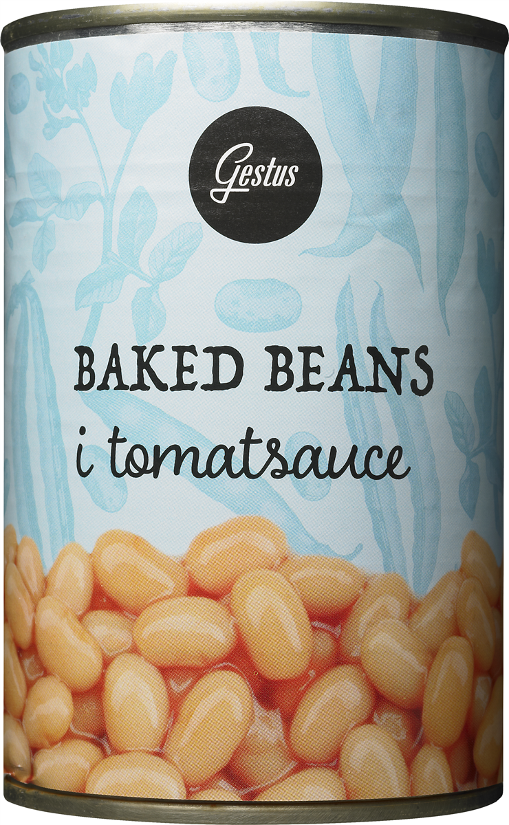 Gestus Baked Beans i tomat