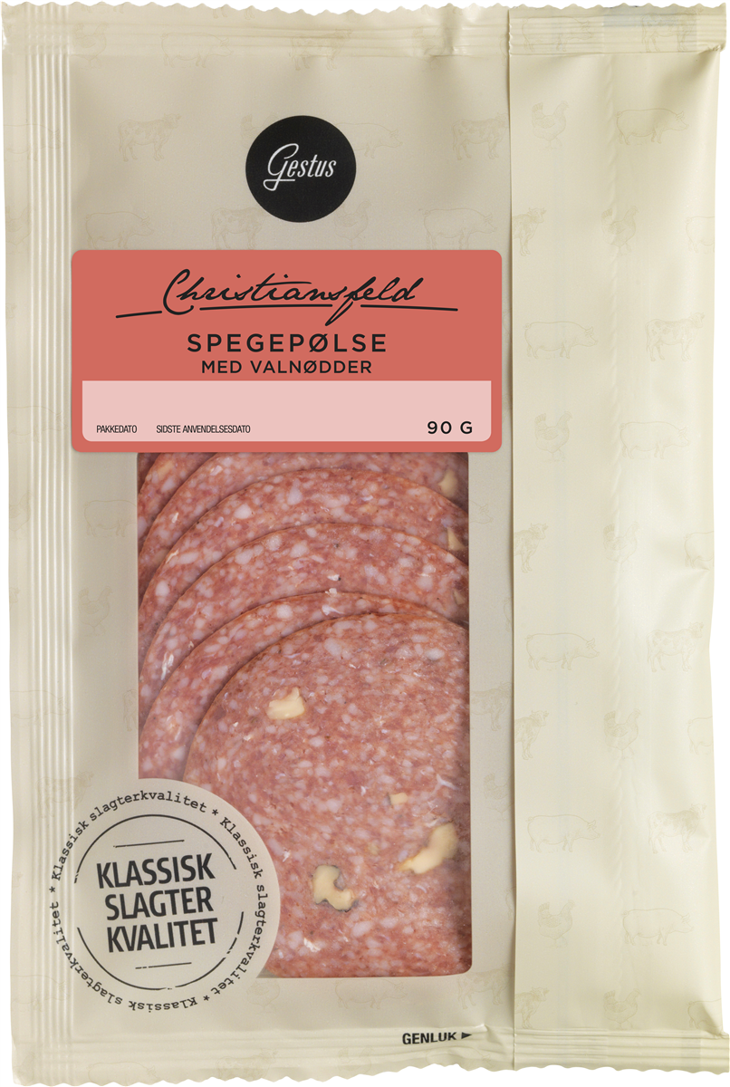 Gestus Spegepølse Valnød