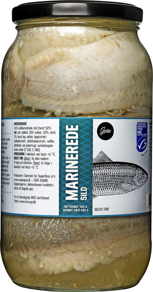 Gestus mar. sild 1180/550 g 550 g