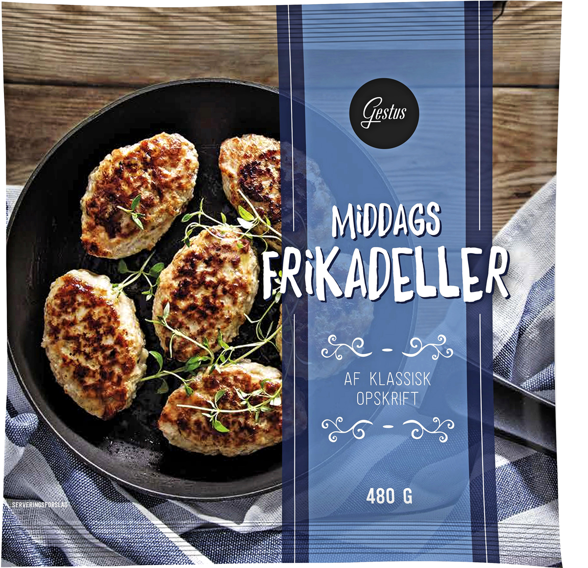 Gestus Middagsfrikadeller 480 g