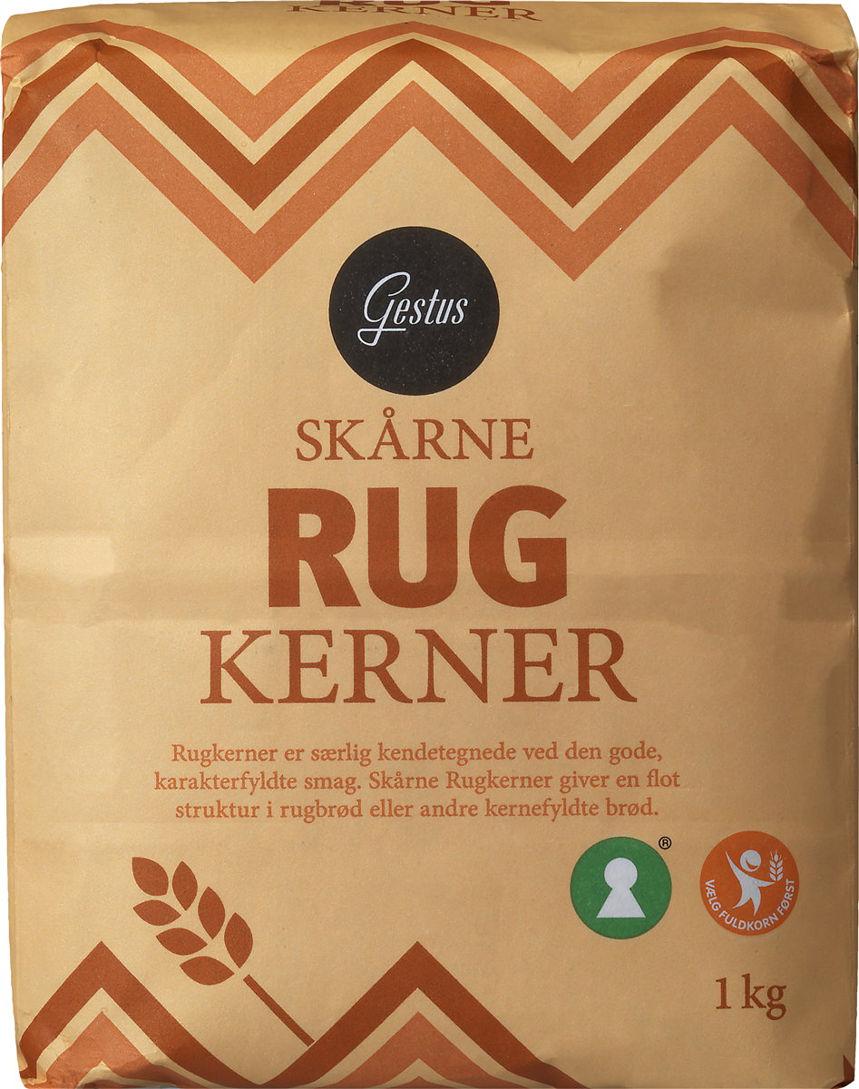 Gestus skårne rugkerner 1000 g