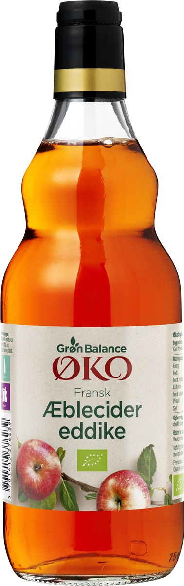 Øgo GB æblecider eddike øko 500 ml