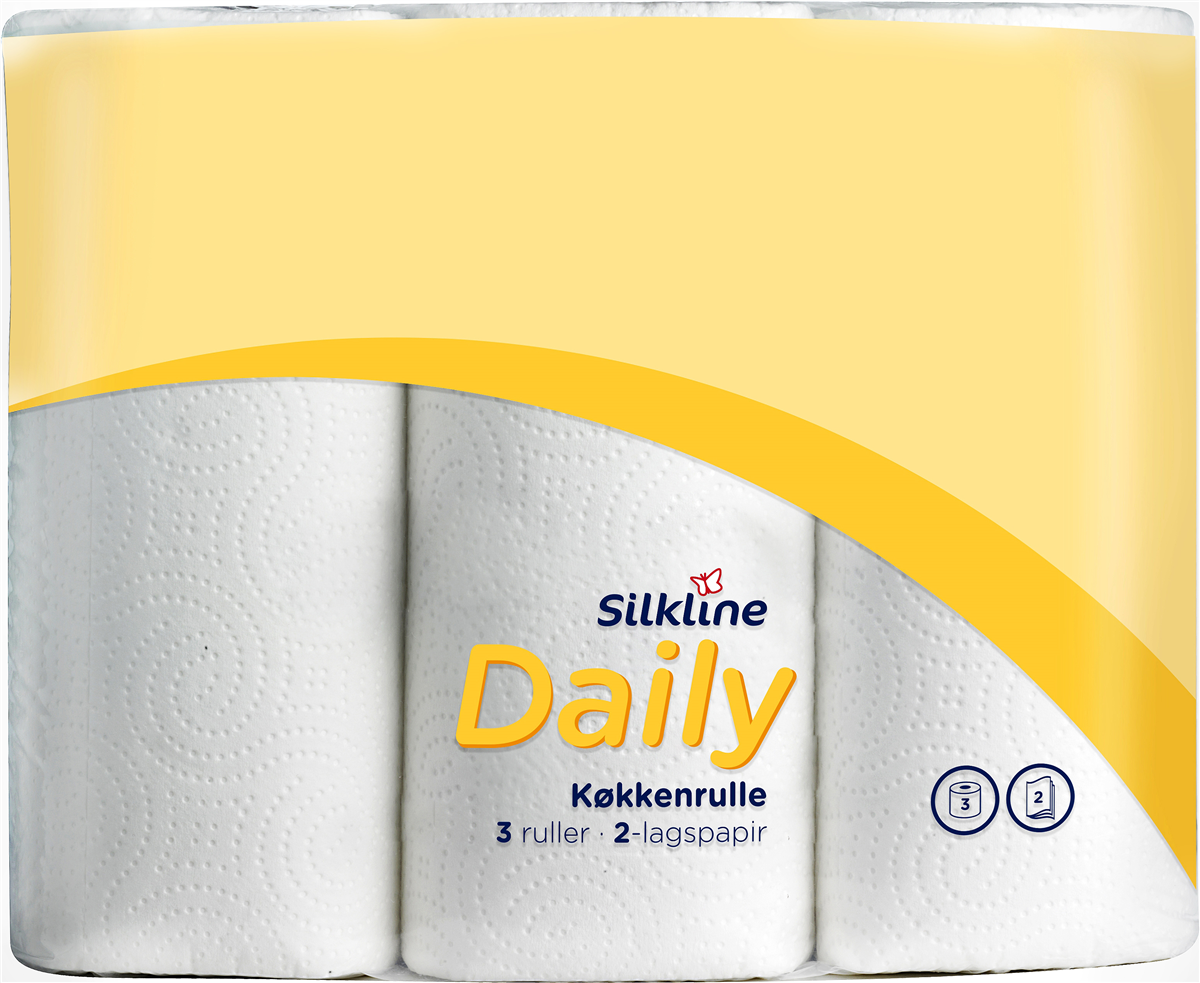 Silkline Daily køkkenrulle