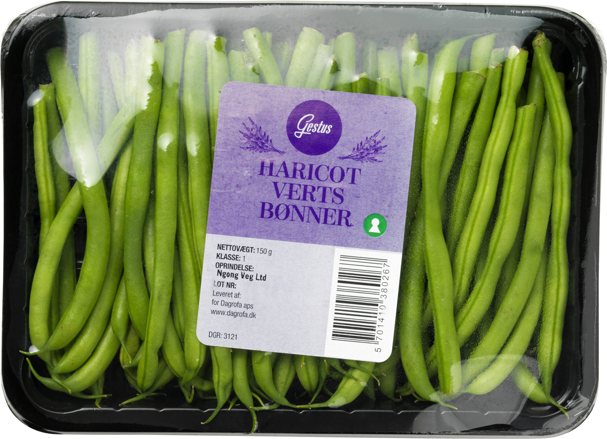 Haricots Verts grønne bønner
