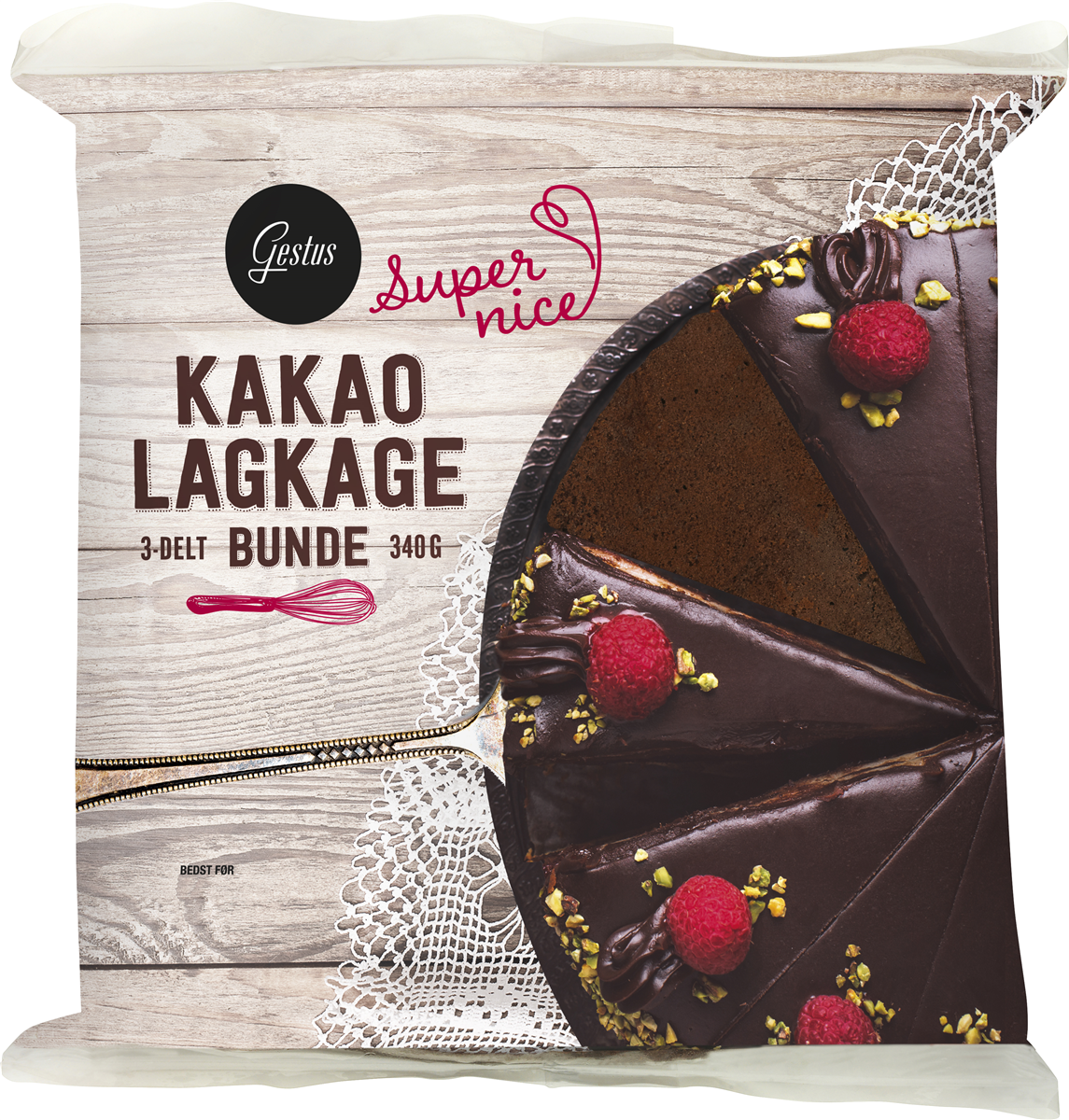 Gestus Kakao Lagkagebunde