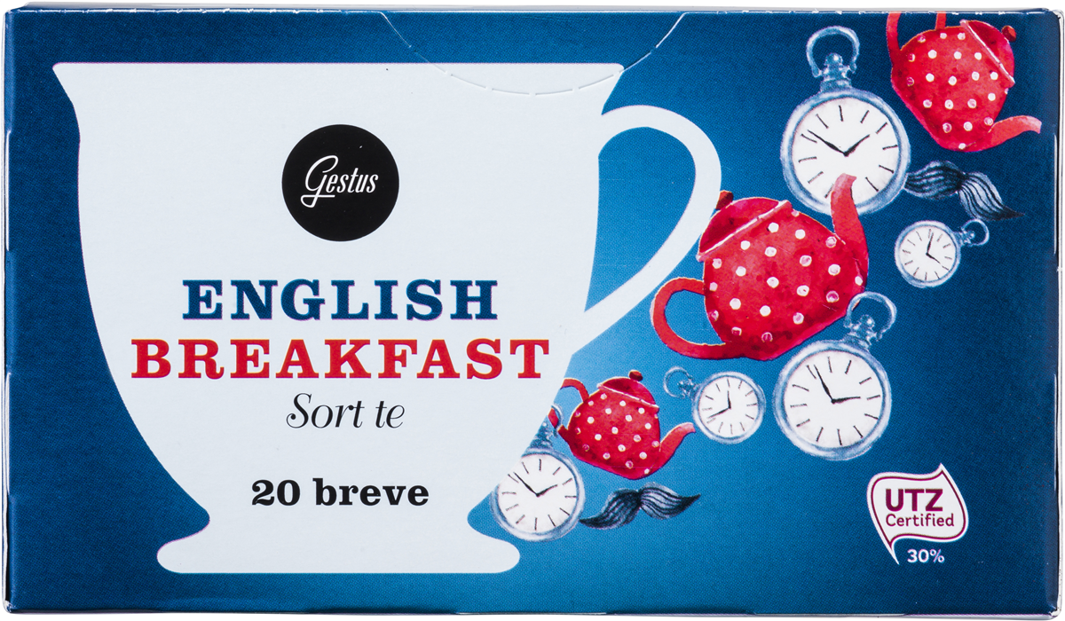Gestus brevte, Eng Breakf.