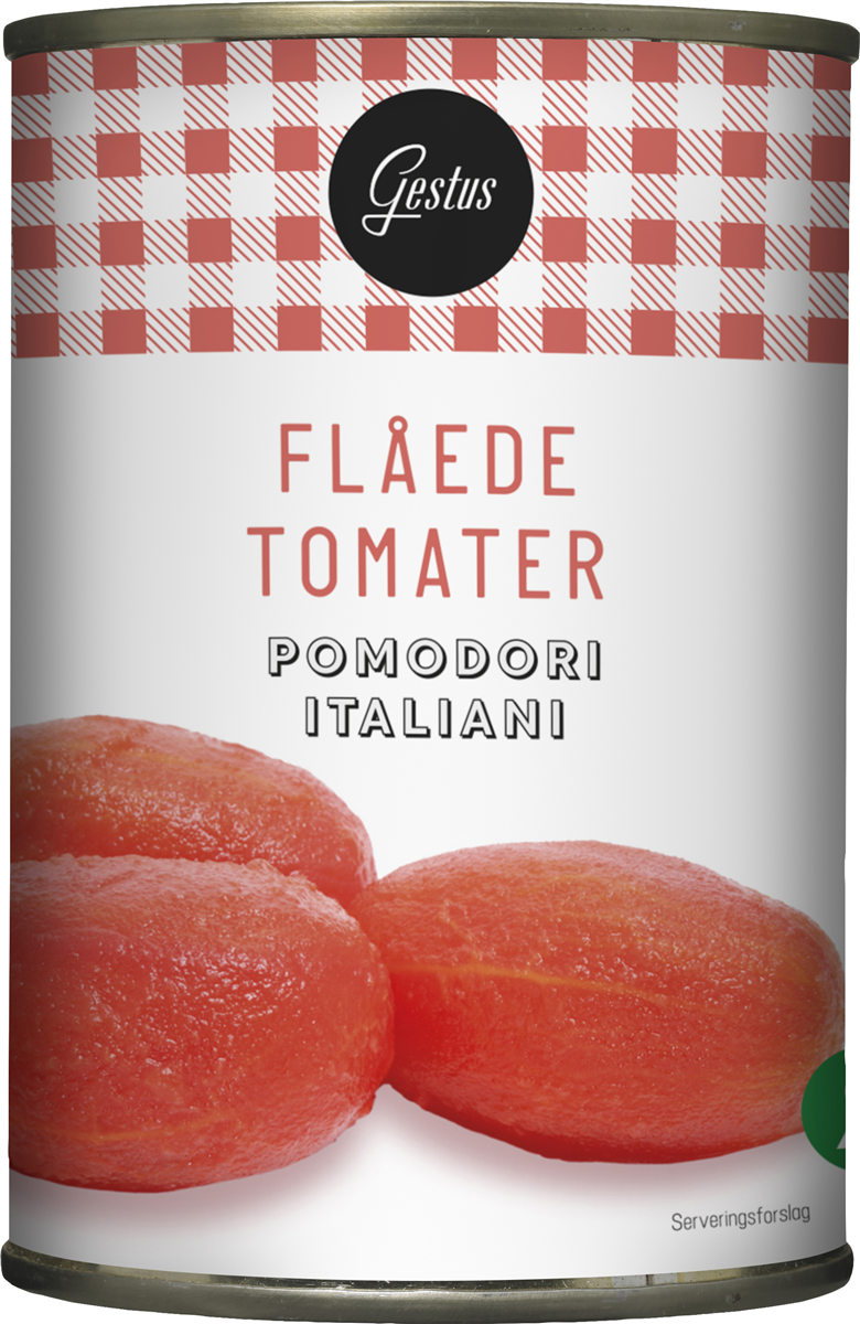 Gestus flåede tomater 400 g