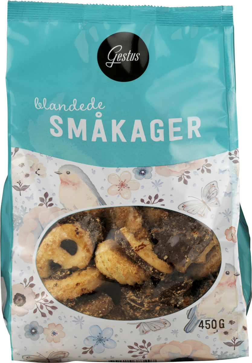 Gestus blandede småkager 400 g