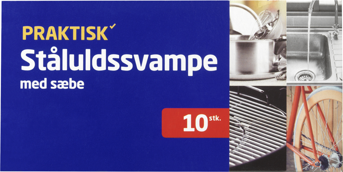 Praktisk Ståluldssvampe