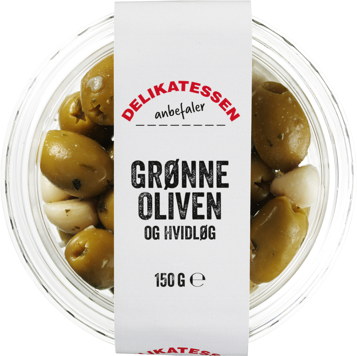 Grønne Oliven Med Hvidløg