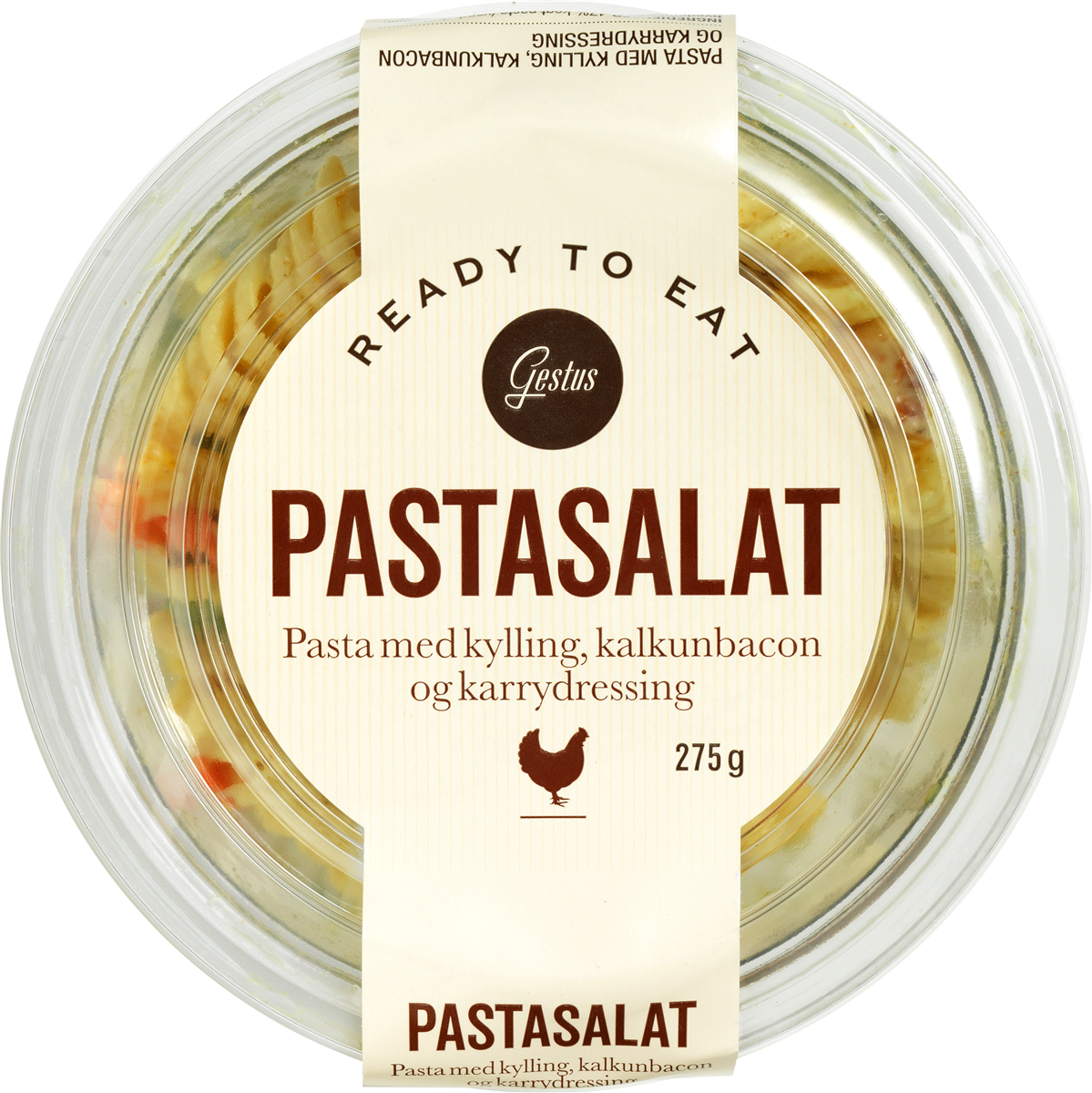 Gestus Pastasalat kylling & bacon 275 g