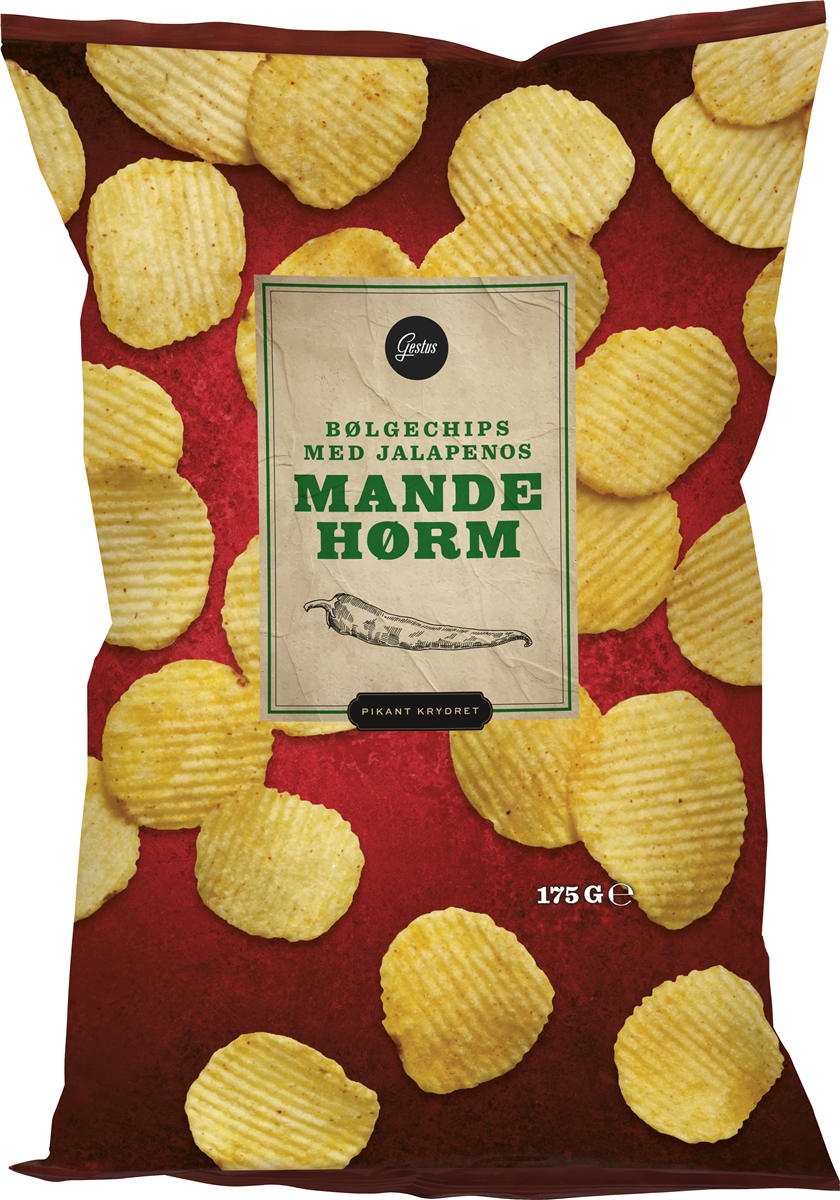 Gestus mandehørm chips 175 g