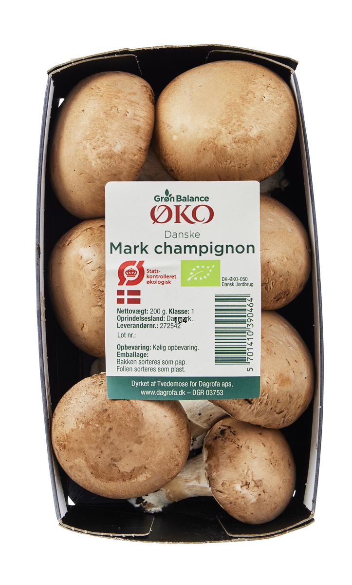 Øko-Svampe Brune 200 g