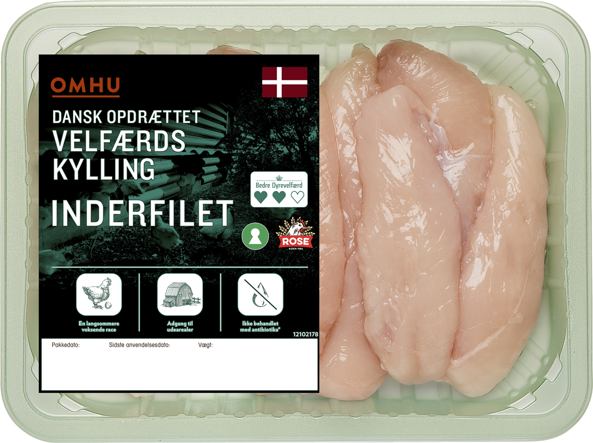 Omhu Kyllingeinderfilet