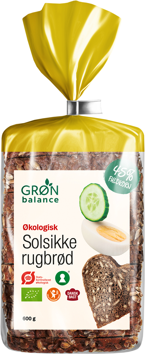 Øgo GB solsikkerugbrød øko 800 g