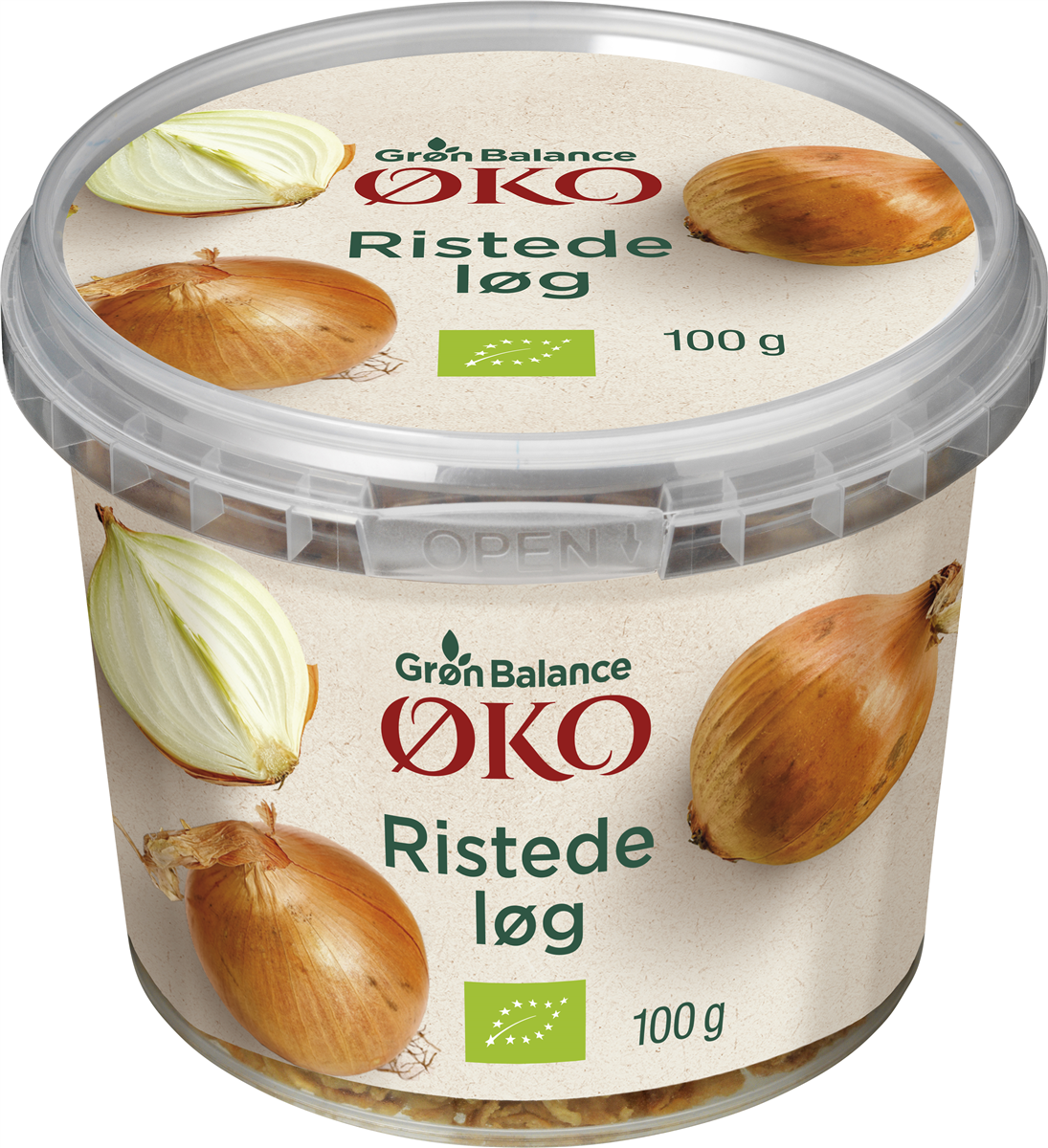 Gb Ristede Løg Øko, 100 Gram