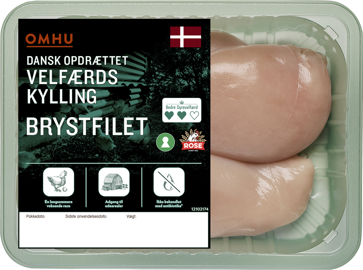 Omhu Kyllingebrystfilet