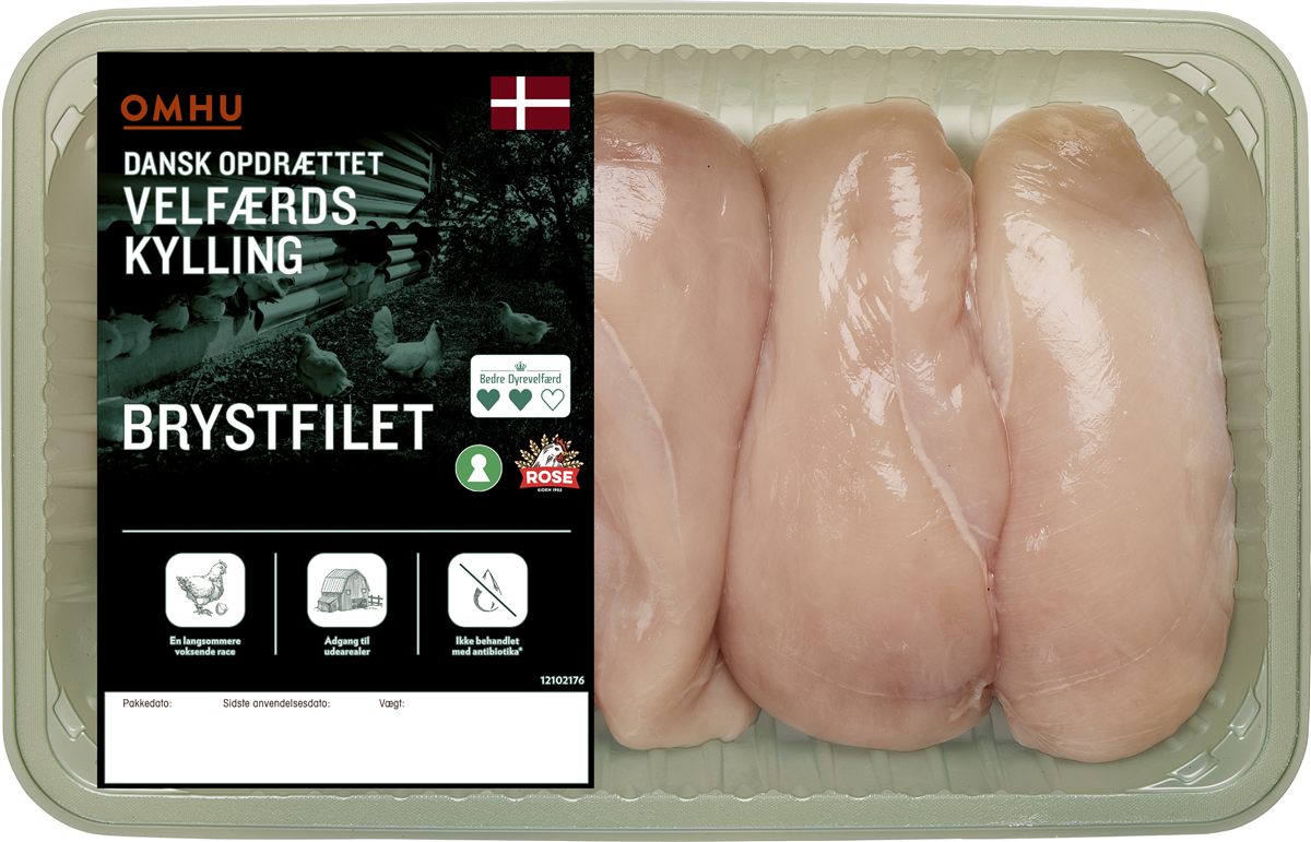 Omhu Kyllingebrystfilet
