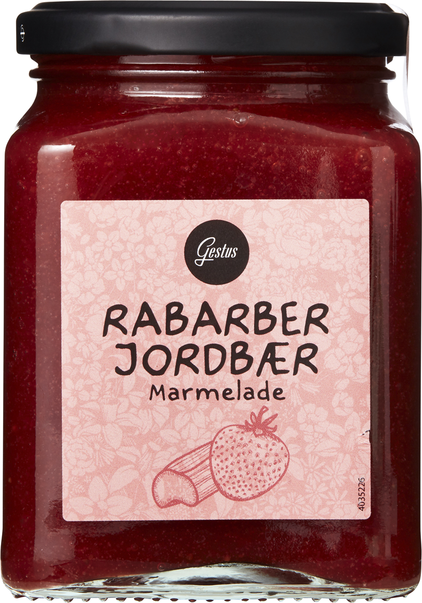 Gestus Marmelade Rabar/Jordbær