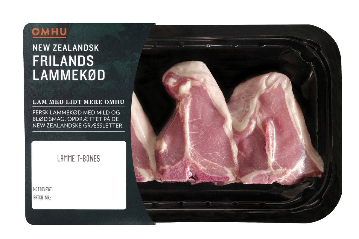 Omhu lamme T-bone 205 g