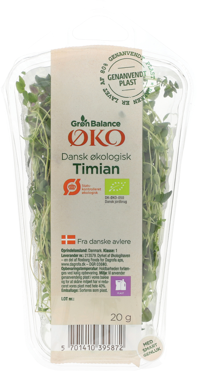 Øko-Afskåret Timian