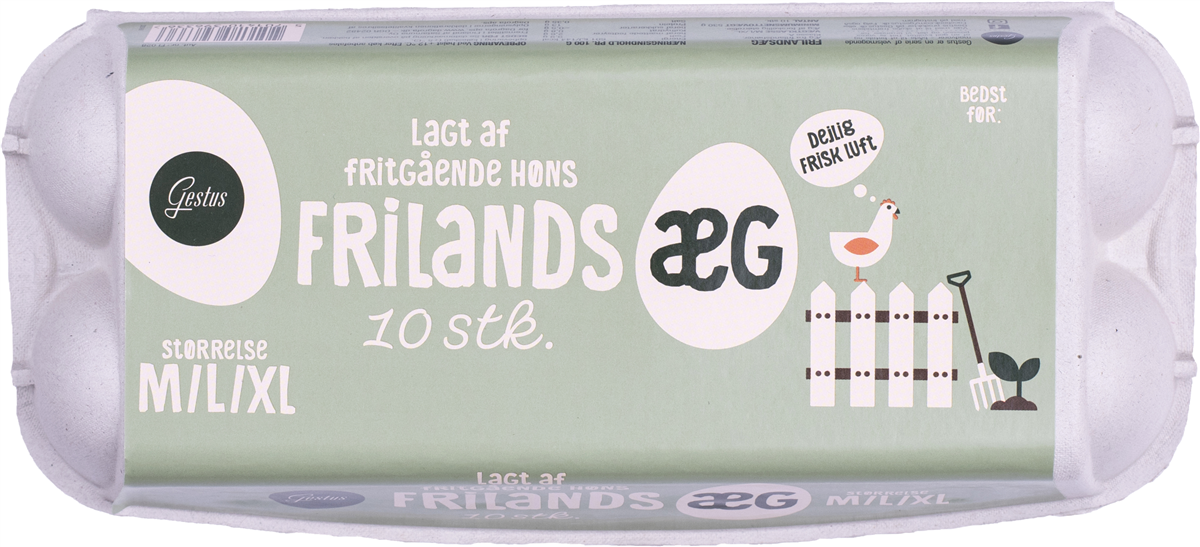 Gestus Frilandsæg M/L/XL