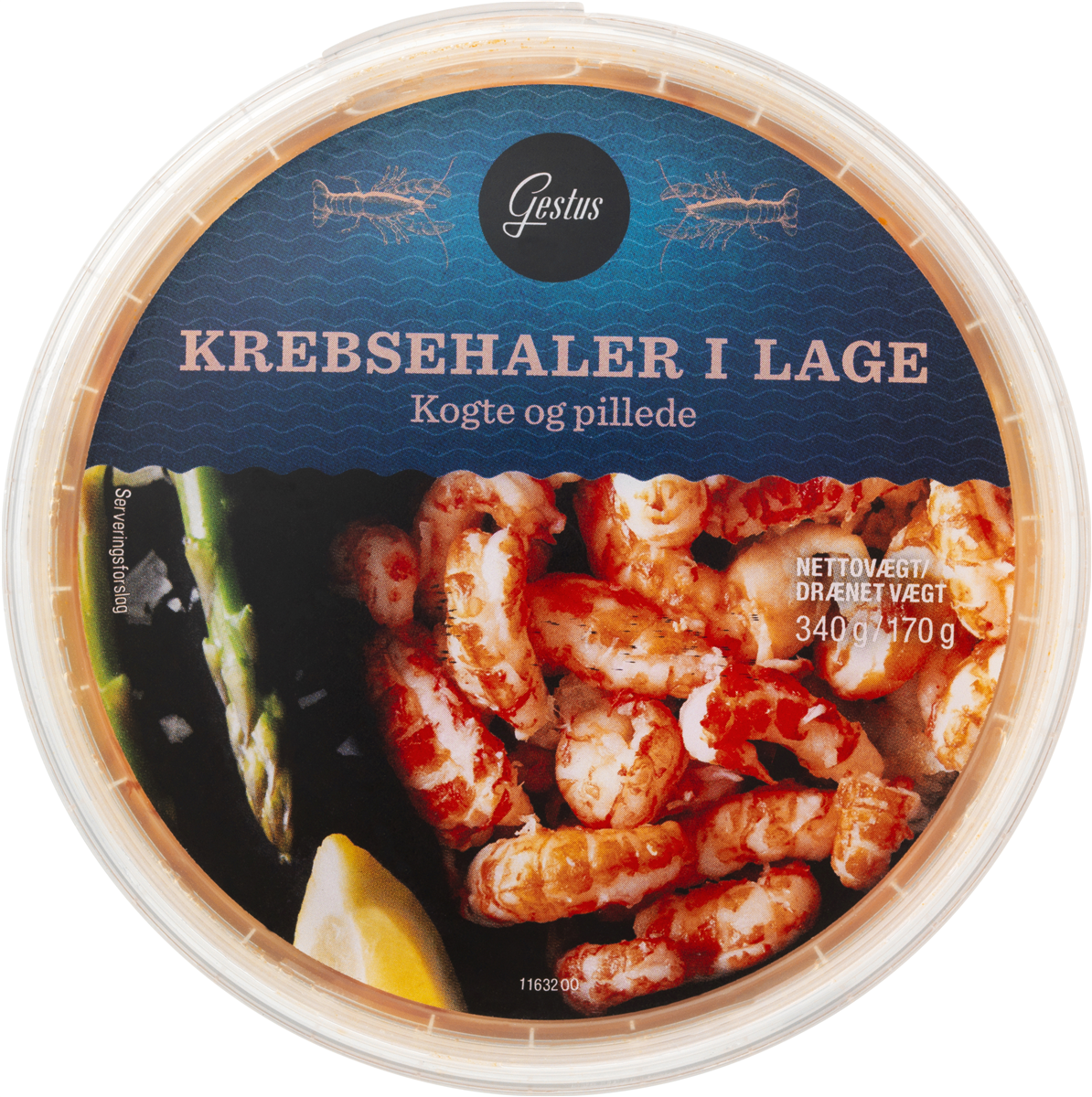 Gestus Krebsehaler i Lage