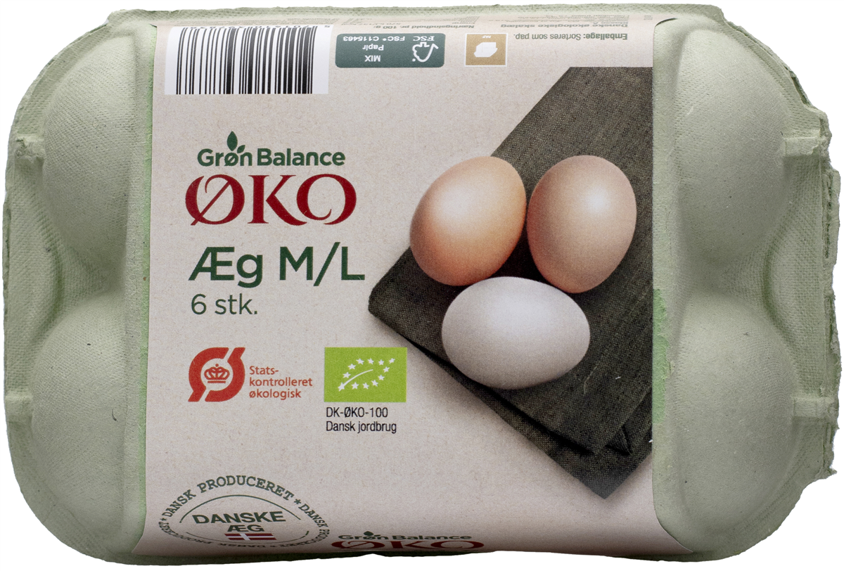 GB Økologiske Æg M/L