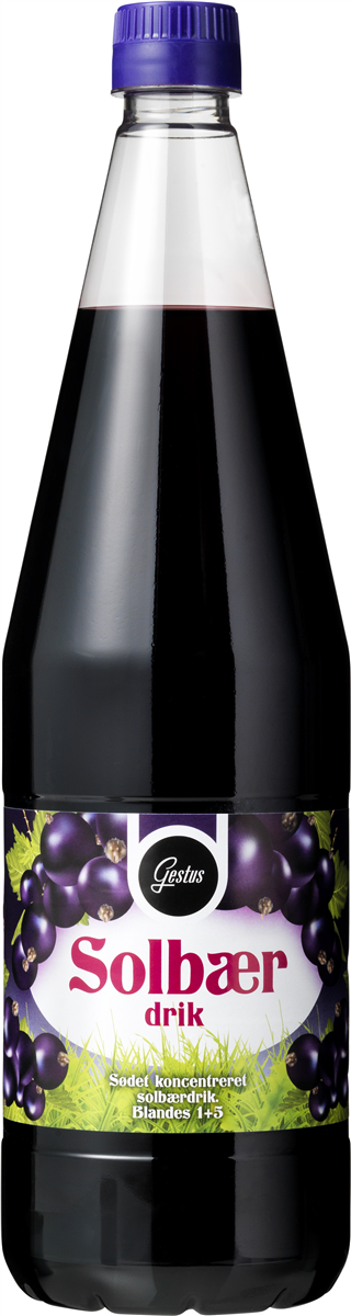 Gestus Solbærlæskedrik 1 L